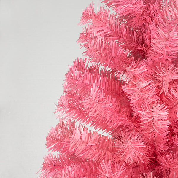 6ft PVC Pink Christmas Tree