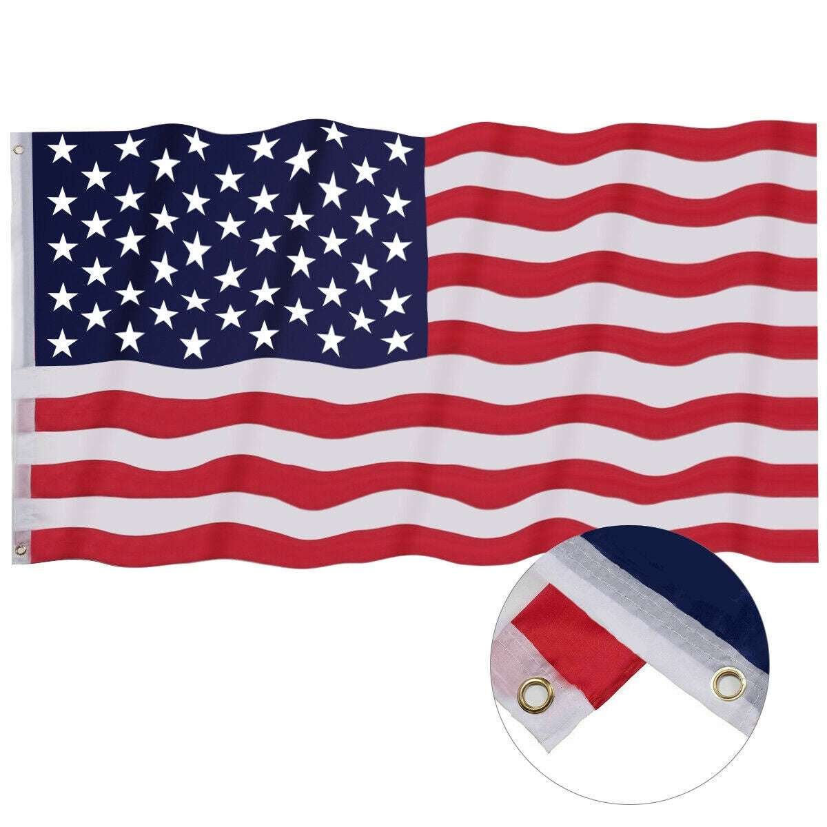 3' x 5' US American Printed Flag