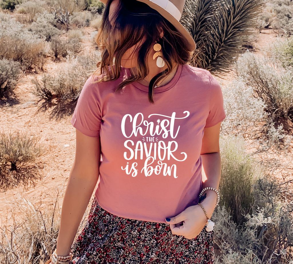 Christ The Savior Is Born T-shirt