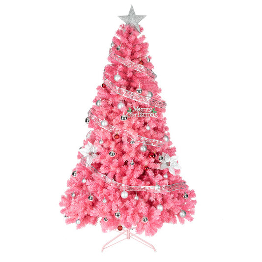 6ft PVC Pink Christmas Tree